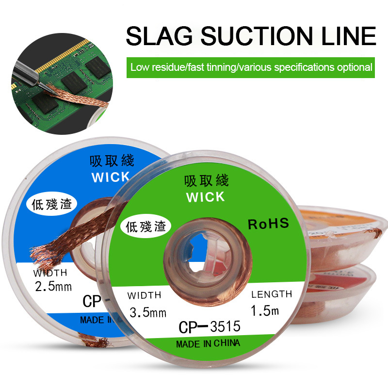 Solder Wick Braid - Desoldering Braid Copper Solder Wire Soldering