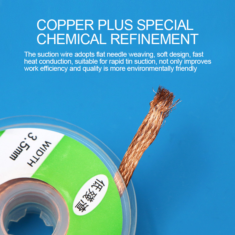 Desoldering Braid Copper Solde - Solder Wick Braid ulasan dan harga