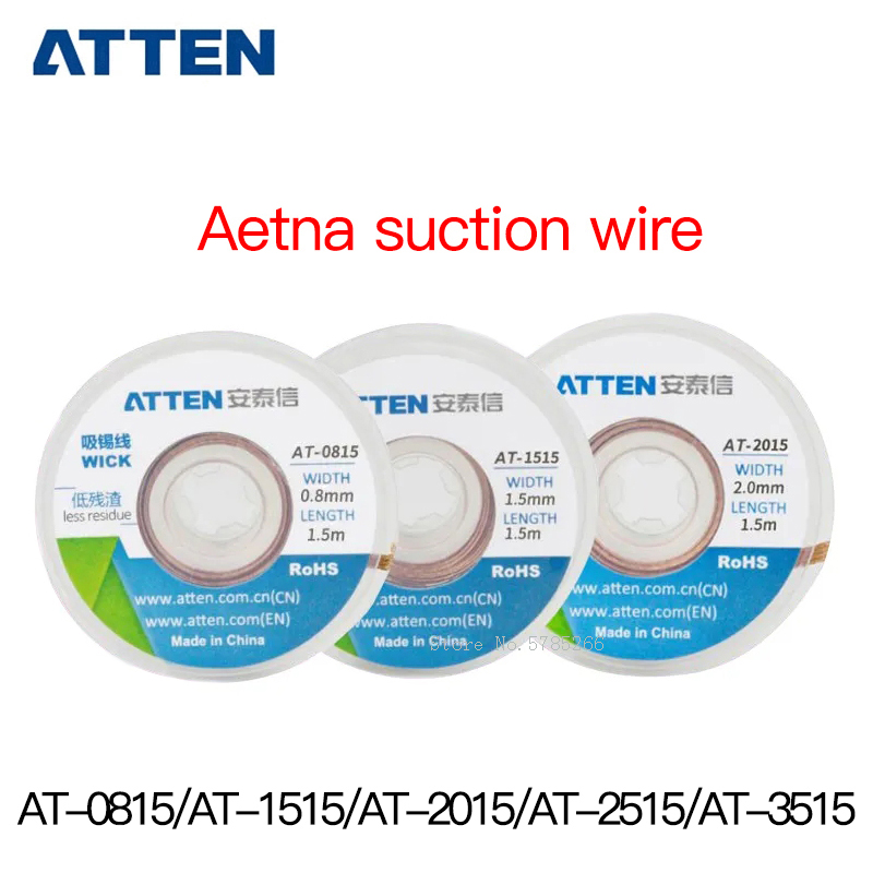 ATTEN 5pcs/lot Solder Wick Rem - Solder Wick Braid ulasan dan harga
