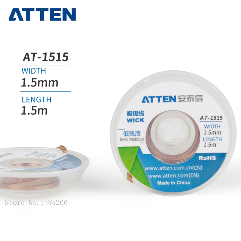 ATTEN 5pcs/lot Solder Wick Rem - Solder Wick Braid ulasan dan harga