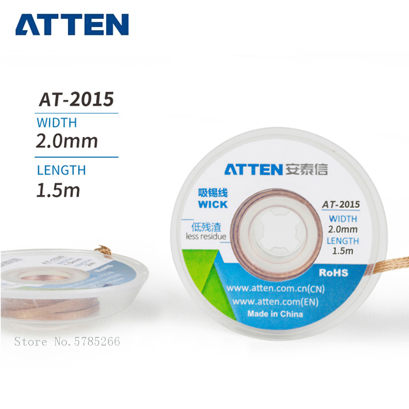 ATTEN 5pcs/lot Solder Wick Rem - Solder Wick Braid ulasan dan harga