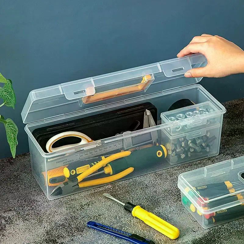 7 Piece Transparent Parts Stor - Electronics Repair Garage ulasan dan harga