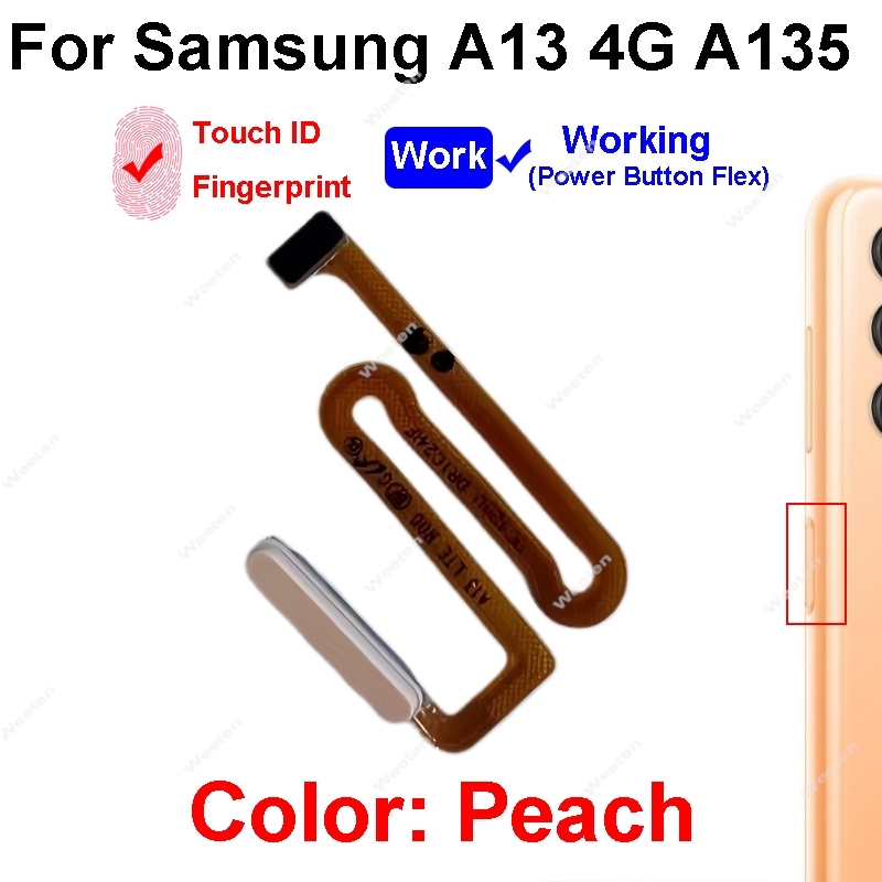 Fingerprint Sensor Touch ID Co - Fingerprint Cable Flex ulasan dan harga