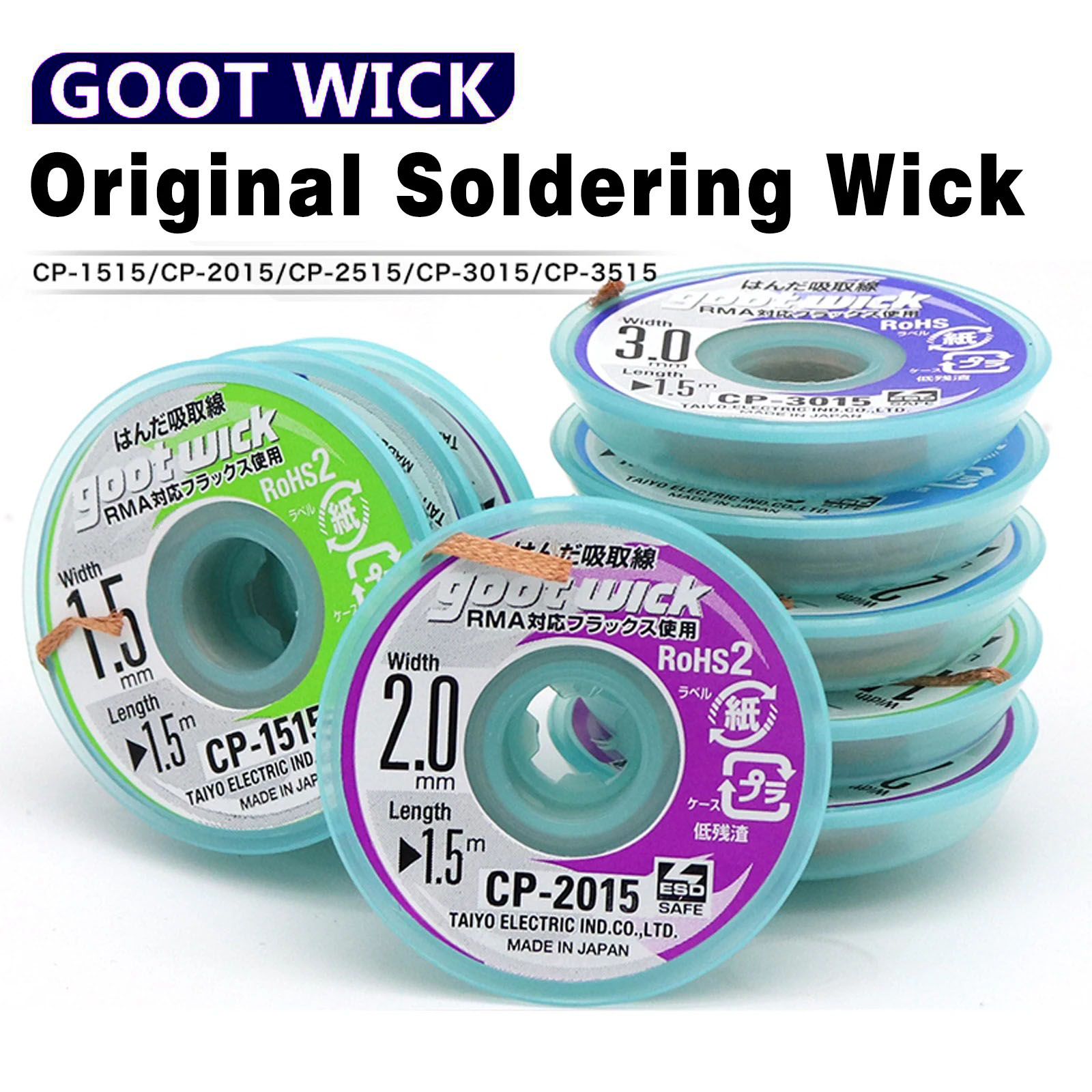 Goot Original High Quality Des - Solder Wick Braid ulasan dan harga