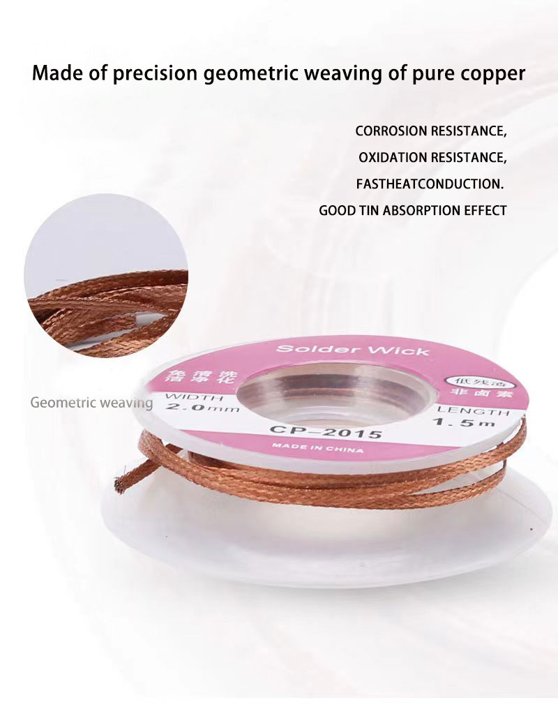 Soldering Wick Desoldering Bra - Solder Wick Braid ulasan dan harga