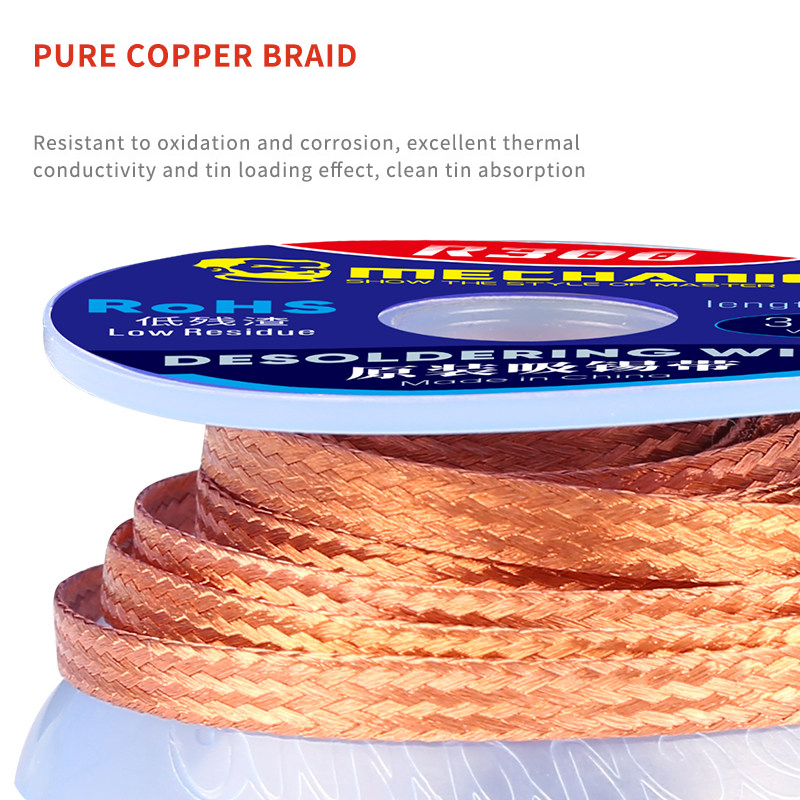 MECHANIC 1.0/1.5/2.0/2.5/3.0/3 - Solder Wick Braid ulasan dan harga