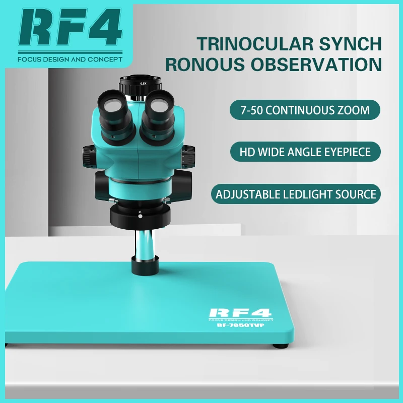 RF4 Microscope Big Base With T - Electronics Repair Engineer ulasan dan harga