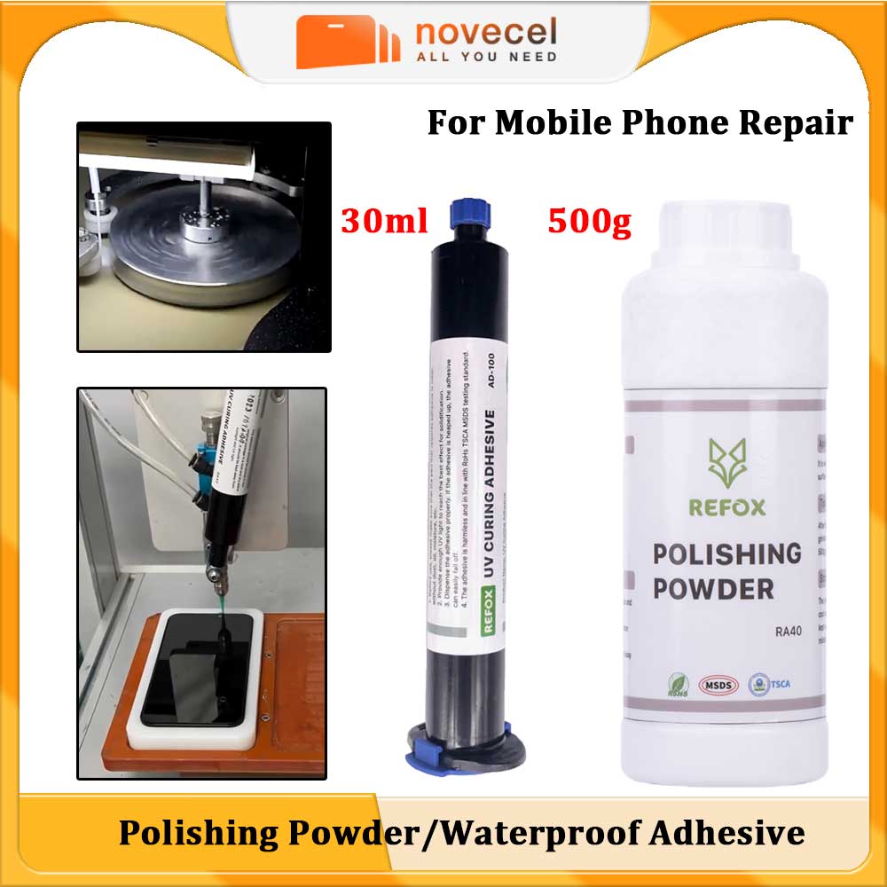 Refox Polishing Powder+Waterpr - Lcd Screen Adhesive ulasan dan harga