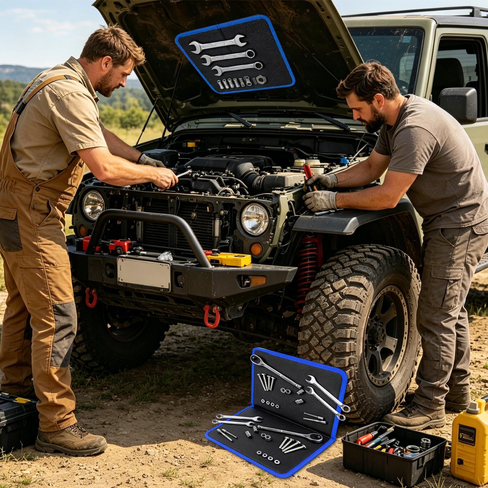 Magnetic Tool Mat With Powerfu - Electronics Repair Garage ulasan dan harga