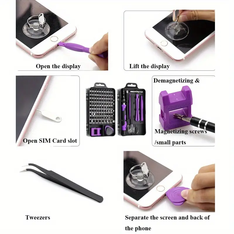 115 in 1 Precision Screwdriver - Electronics Repair Center ulasan dan harga