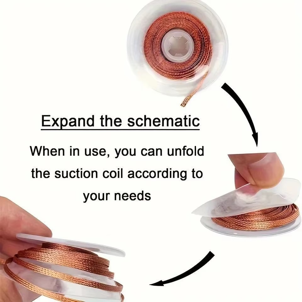 4.0mm Width Desoldering Braid  - Solder Wick Braid ulasan dan harga