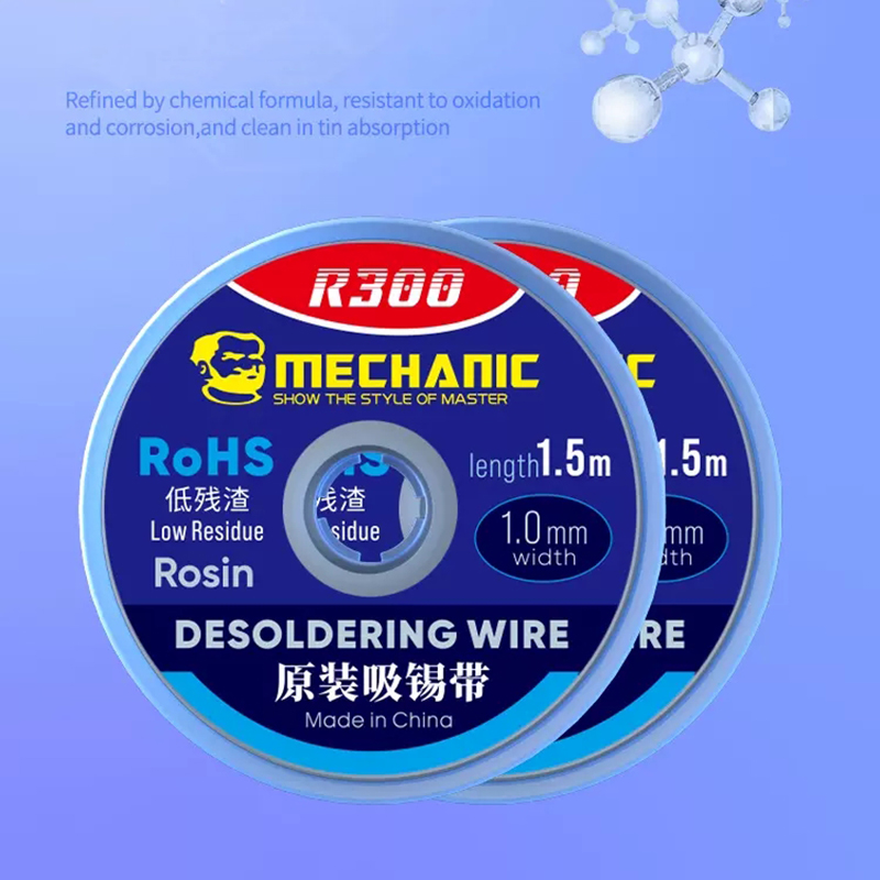 MECHANIC R300 Desoldering Mesh - Solder Wick Braid ulasan dan harga