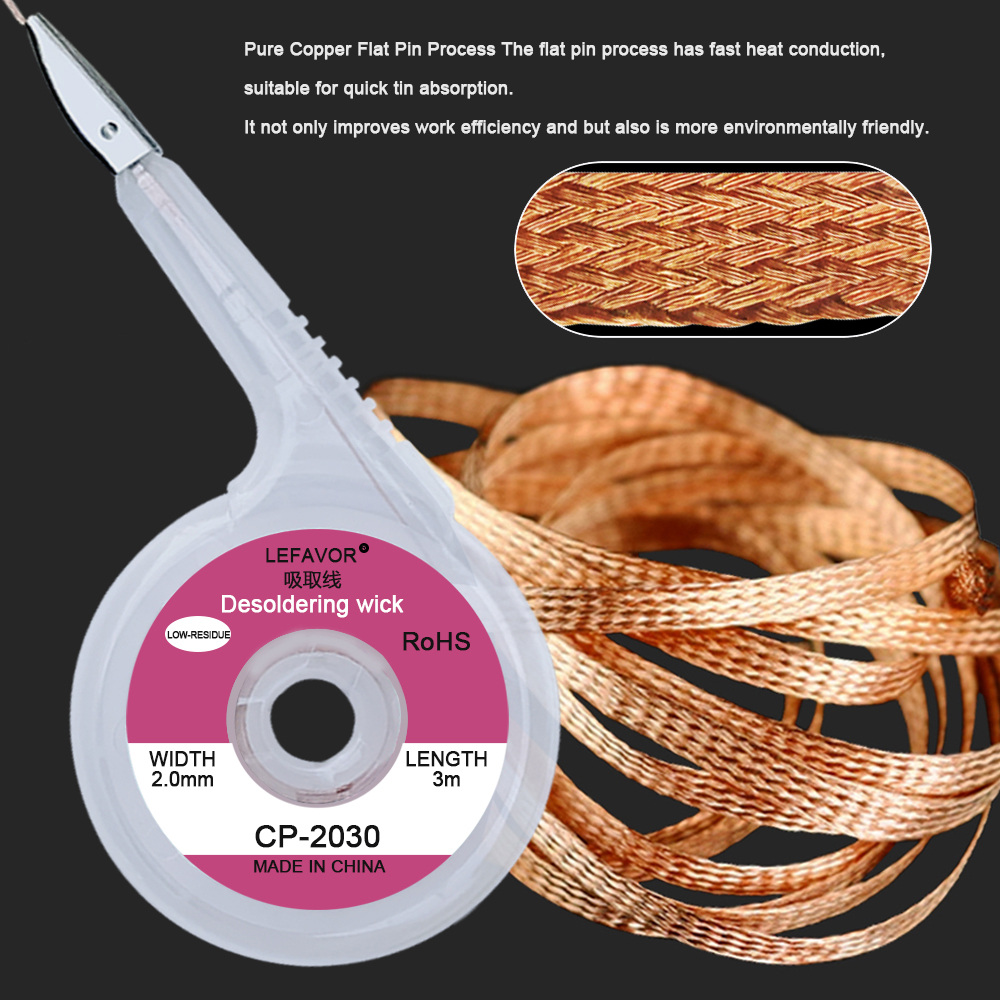 strong Desoldering Braid 1.5/2 - Solder Wick Braid ulasan dan harga