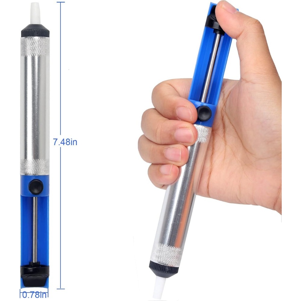Aluminum Desoldering Pump Vacu - Solder Wick Braid ulasan dan harga