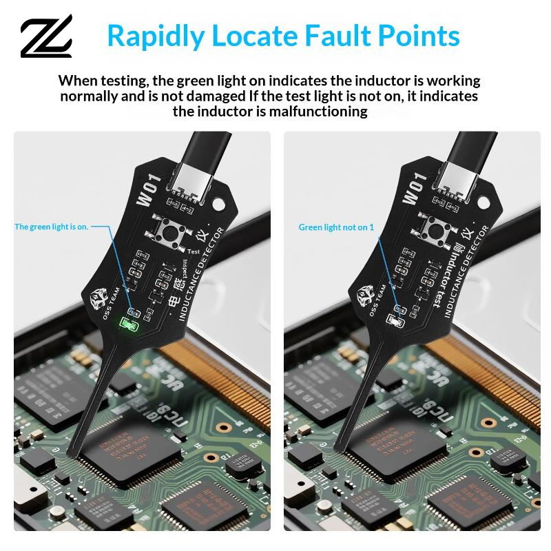 2 in 1 OSS Inductor Detector f - Electronics Repair Engineer ulasan dan harga