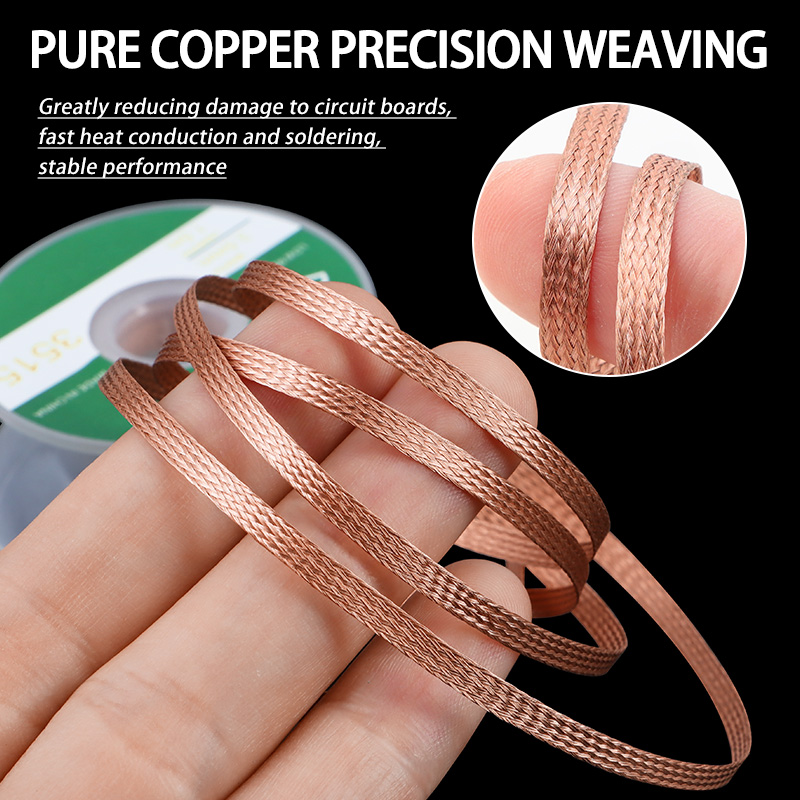 1/2/5pcs Desoldering Wick Brai - Solder Wick Braid ulasan dan harga