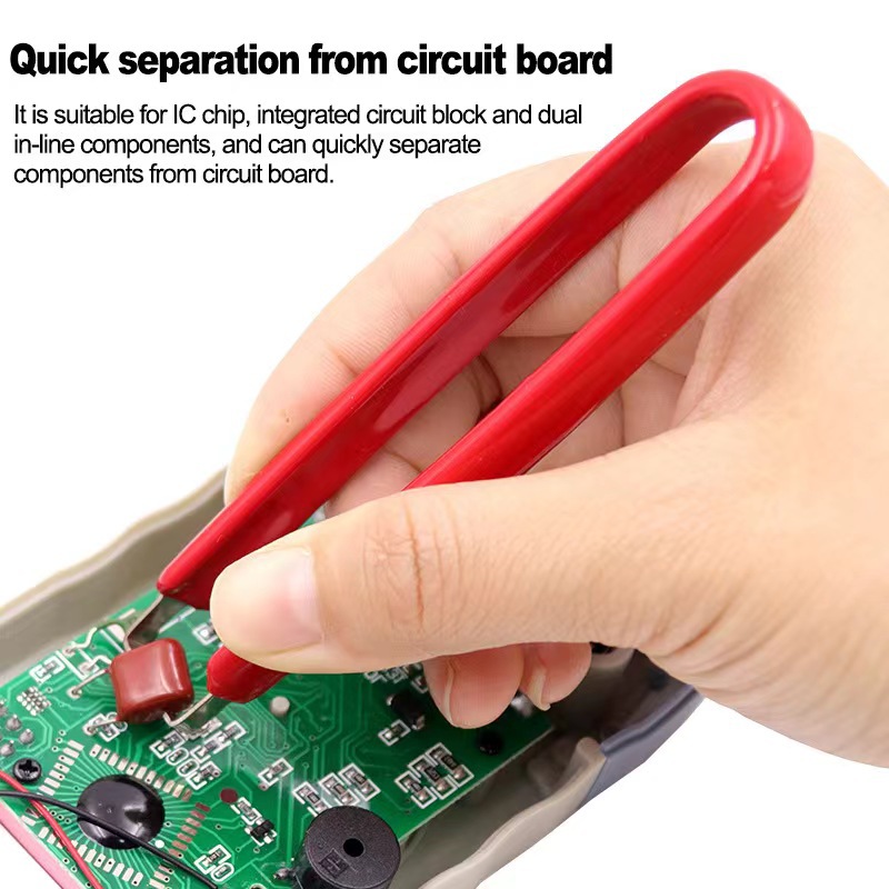 1PCS IC Extractor U Type Tweez - Electronics Repair Center ulasan dan harga