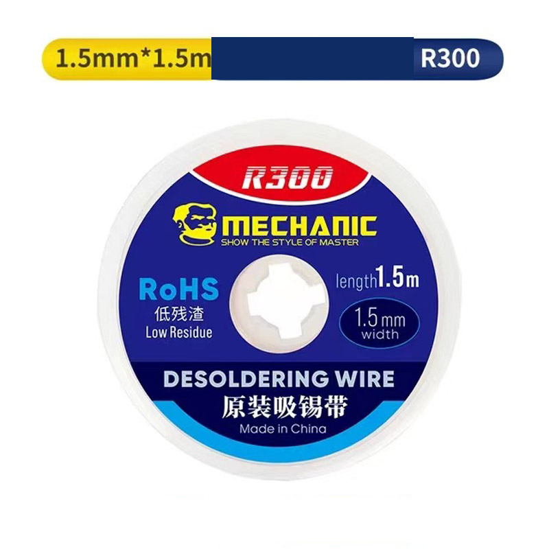 MECHANIC R300 Desoldering Wire - Solder Wick Braid ulasan dan harga