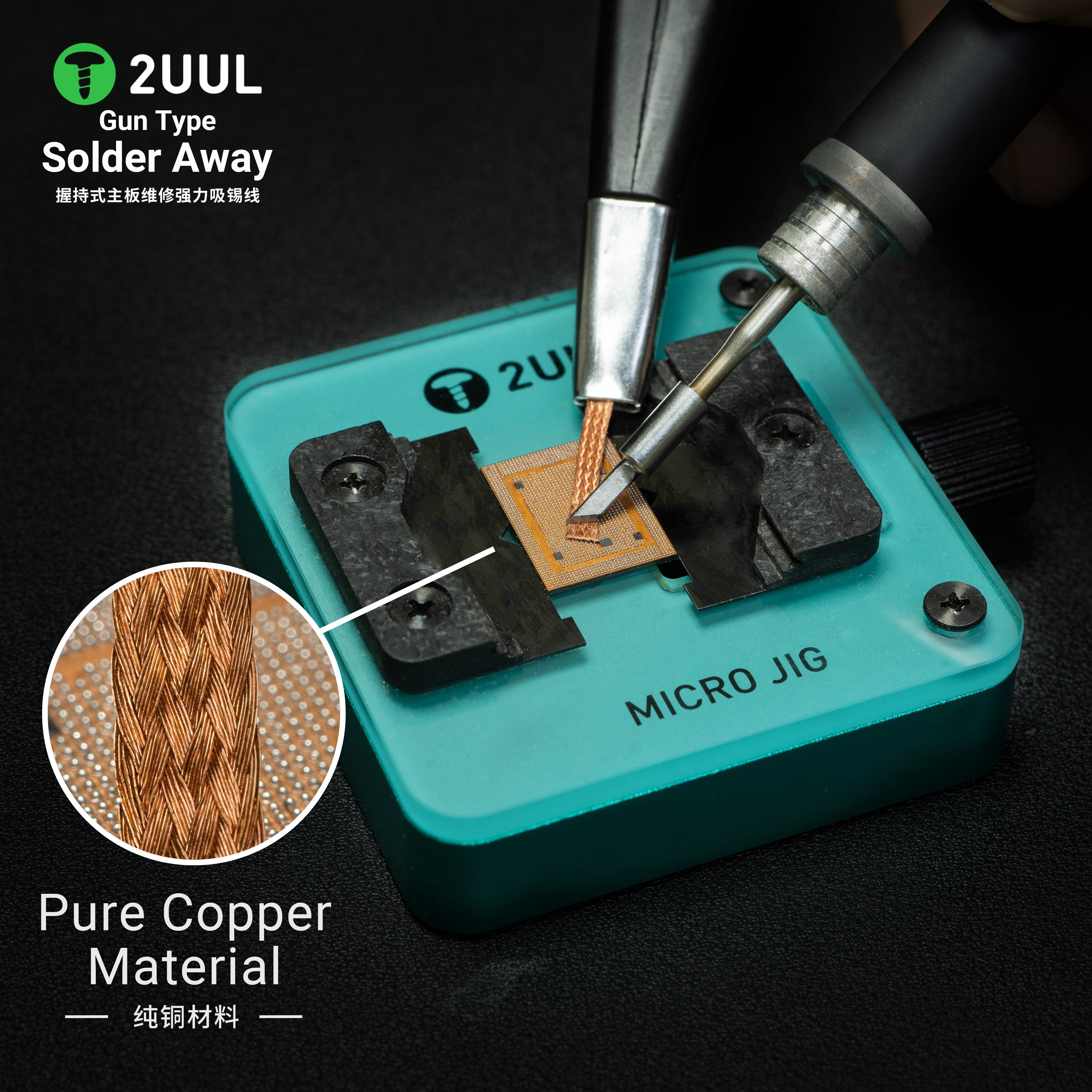 2UUL DW21 Desoldering Wick Bga - Solder Wick Braid ulasan dan harga