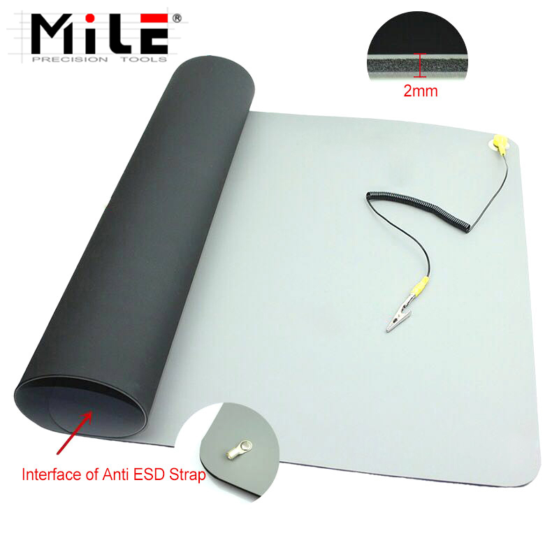 710x500x2mm Anti-Static ESD Ma - Electronics Repair Center ulasan dan harga
