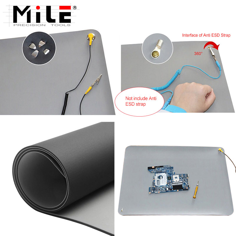 710x500x2mm Anti-Static ESD Ma - Electronics Repair Center ulasan dan harga