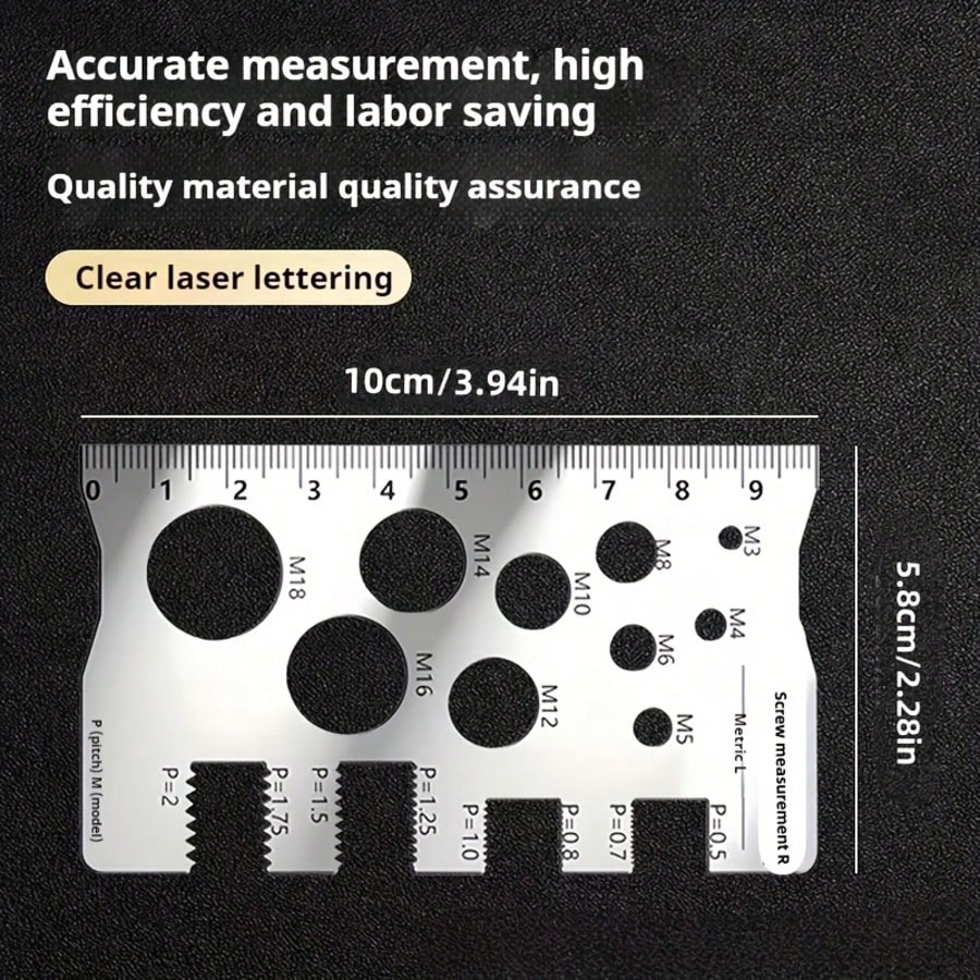 Solid Metal Screw Bolt Caliper - Electronic Repairing ulasan dan harga