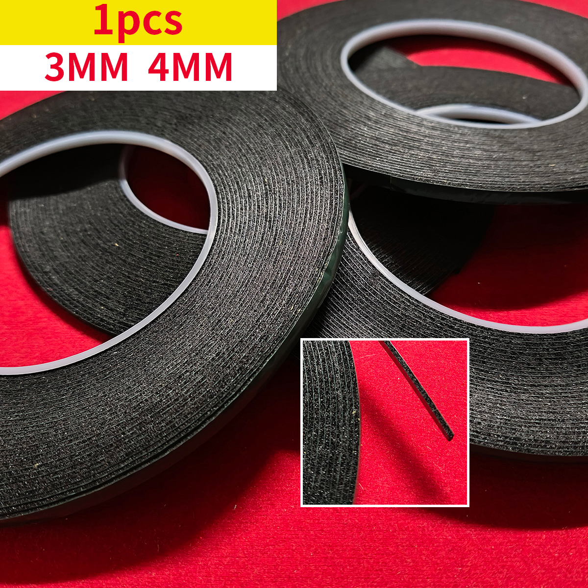 10M 5mm 3mm 4mm double-sided a - Electronics Repair Tape ulasan dan harga