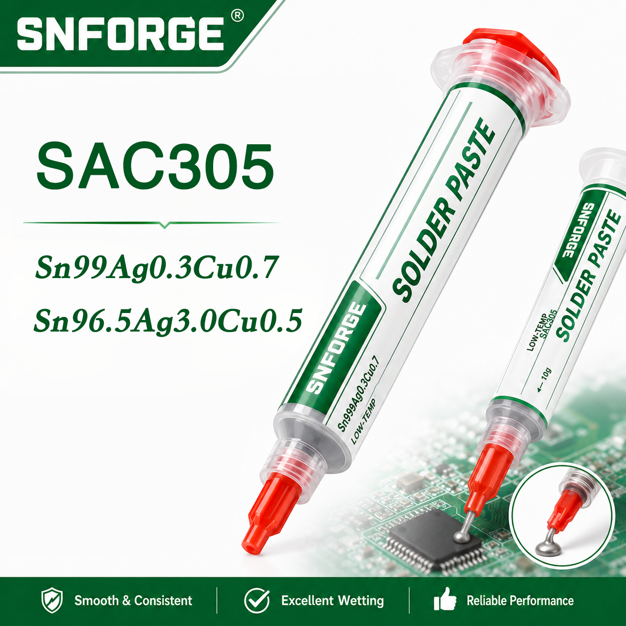 SAC305 Solder Paste Welding Ti - Electronics Repair Center ulasan dan harga