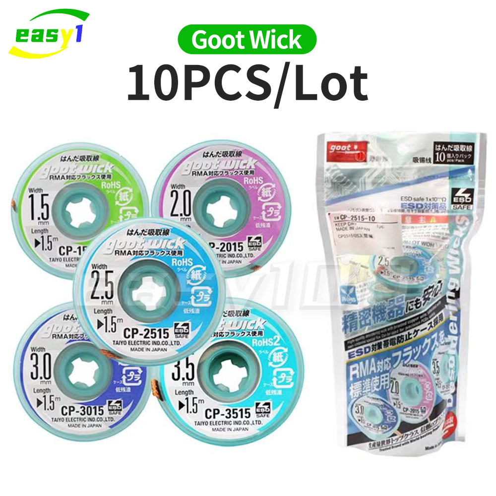 Original Goot Wick Soldering W - Solder Wick Braid ulasan dan harga