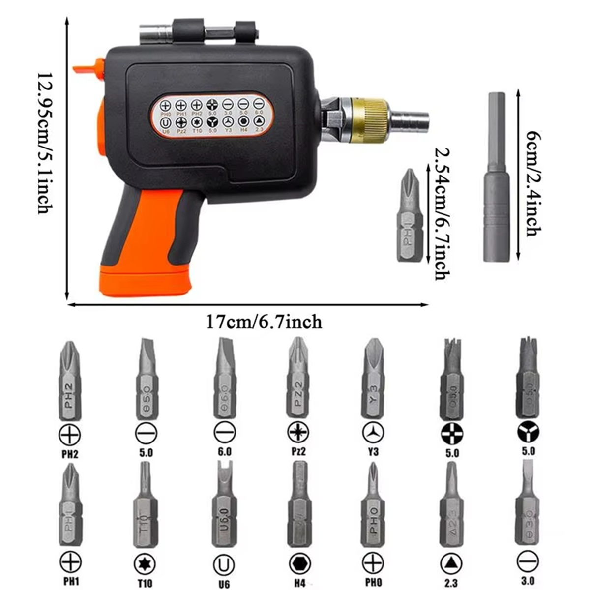 Y31A Ratchet Screw Driver 180  - Electronic Repairing ulasan dan harga