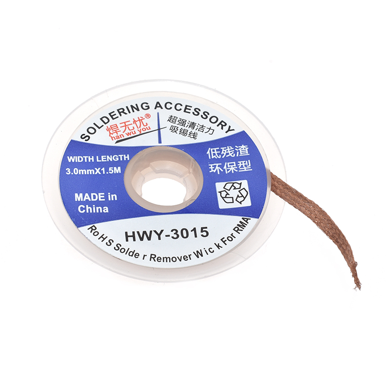 DIY 1.5mm 2mm 2.5mm 3mm 3.5mm  - Solder Wick Braid ulasan dan harga